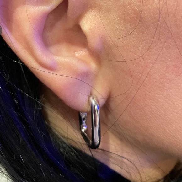 NWT STERLING SILVER EARRINGS - Picture 2 of 4